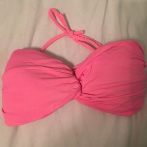 garage pink bathing suit top